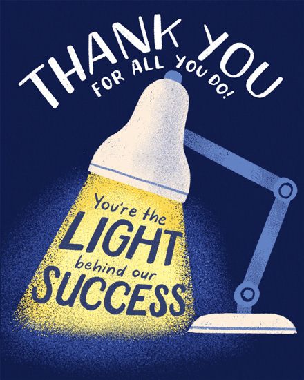 admin professionals' day desk lamp light office