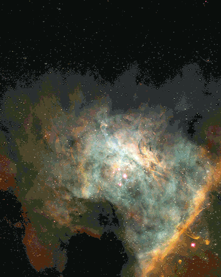 work anniversary space cat snack happy pizza box galaxy