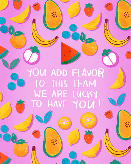 work anniversary anniversary card you add flavor anniv