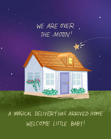 baby baby star over the moon house 