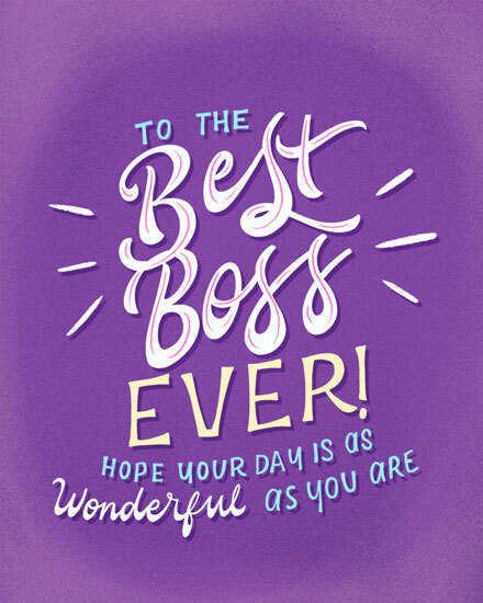 boss's day best boss ever gg purple