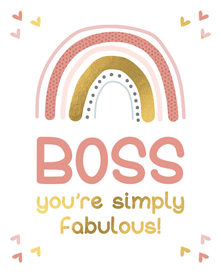 boss's day boss day card more fabulous boss