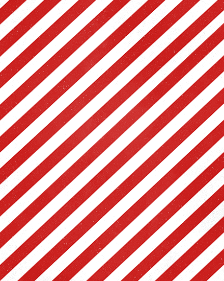 Bold diagonal red and white stripe pattern with clean, minimalist background