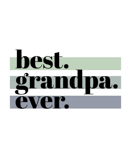 father's day fathers day card best grandpa ever