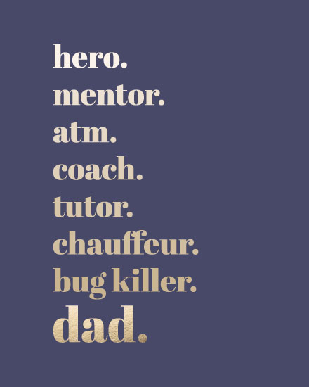 father's day fathers day card description