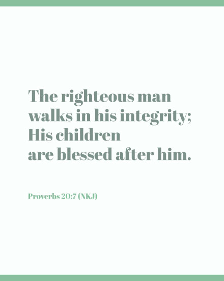 father's day fathers day card proverbs 20 7 christian