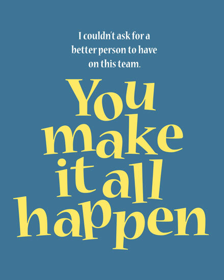 employee appreciation boss direct lettering