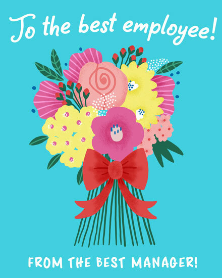 employee appreciation flower bunch 1 to 1 gg