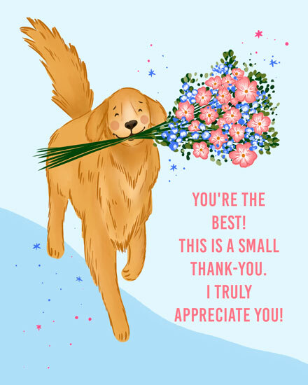 employee appreciation golden retriever flowers gg dog