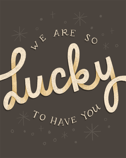 employee appreciation lucky have you stars