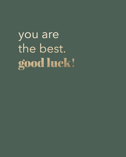 encouragement card youre the best lettering typography text