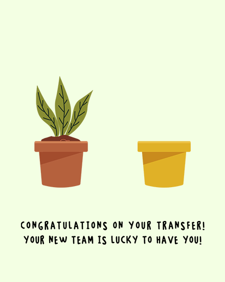 farewell transfer plant pot leafs leaves 