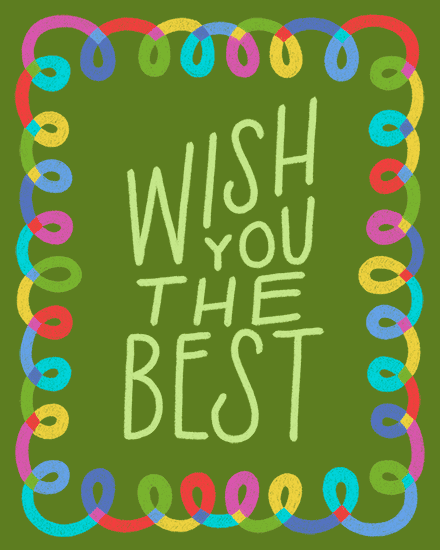 good luck squiggles frame
