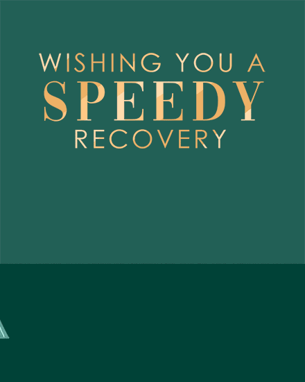 get well soon train speedy recovery illness
