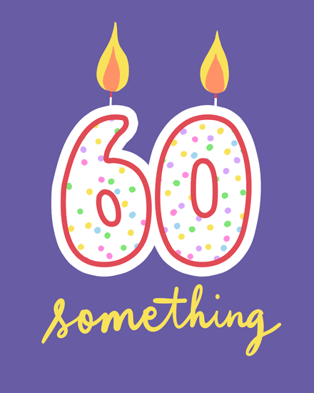 birthday 60 birthday candle numbers
