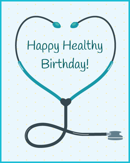birthday by profession happy birthday card stethoscope