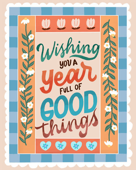 birthday a year full of good things