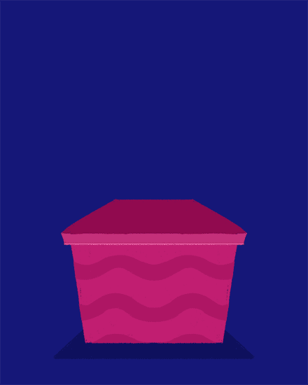birthday april fools day box confetti pun