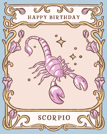 birthday astrology astrological zodiac scorpio
