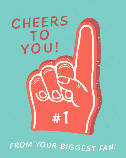birthday big fans foam finger gg