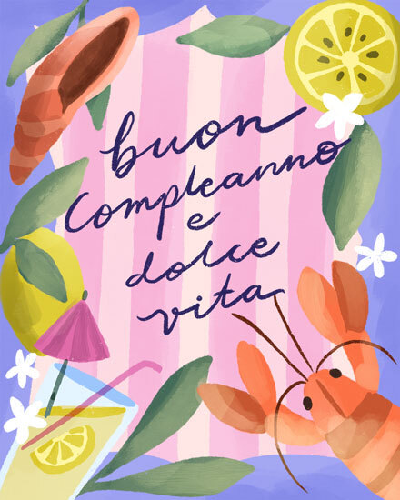 birthday buon compleanno dolce vita italian