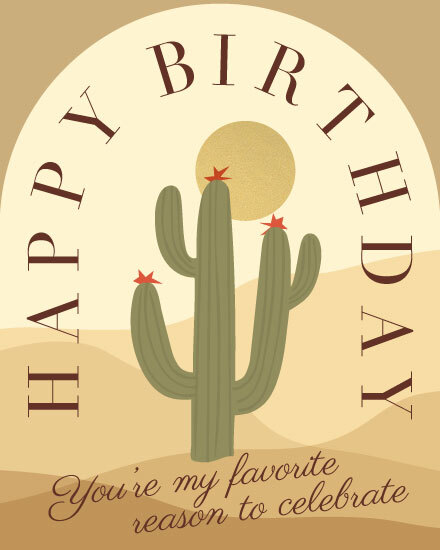 birthday desert rose gg gold cactus