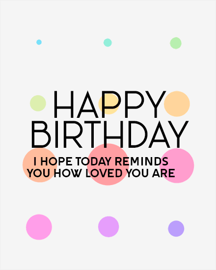 birthday dots colors animation