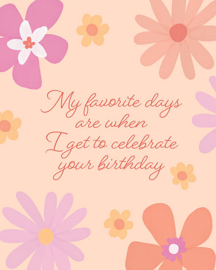 birthday favorite days gg flower