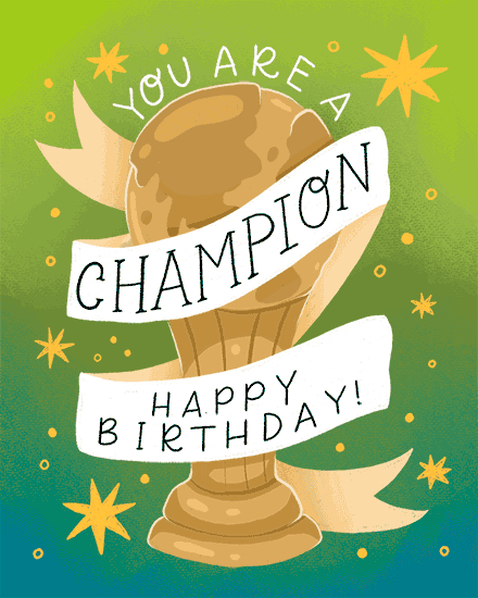 birthday fifa worldcup trophy champion