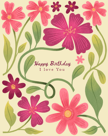 birthday flowers love