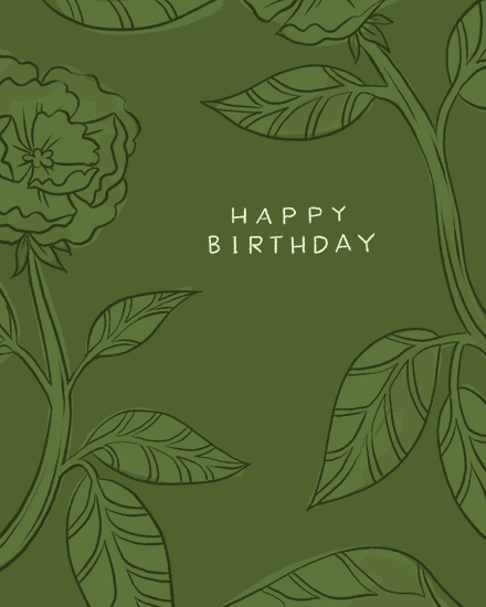 birthday flowers simple