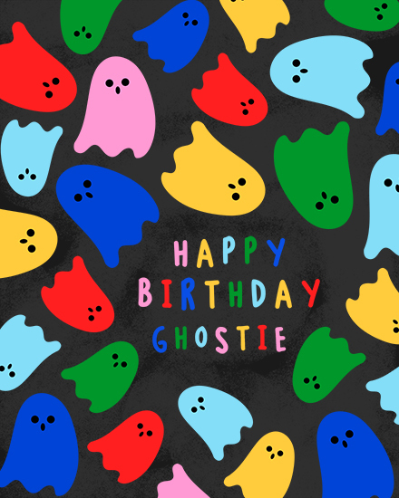 birthday ghost pattern