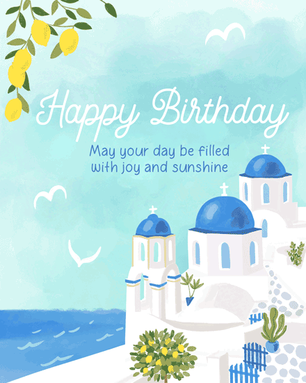 birthday greece santorini architecture beach sea
