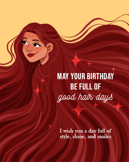 birthday hair woman sparkle