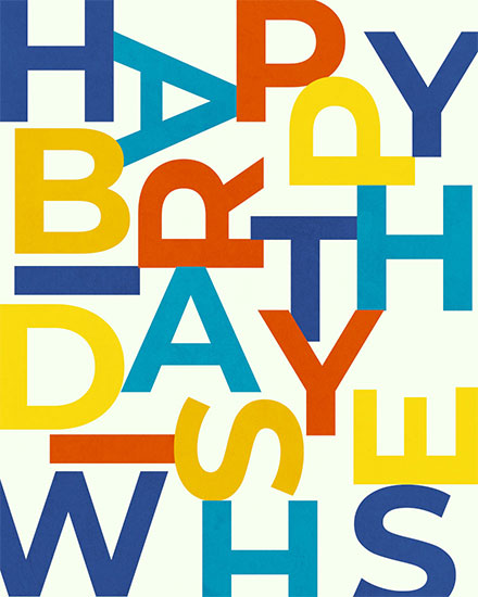 birthday card happy birthday wishes jumbled letters corporate professional