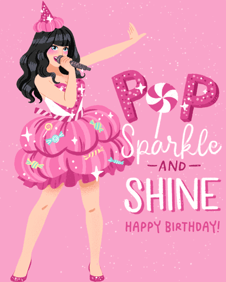 birthday katy perry candy pop star singer
