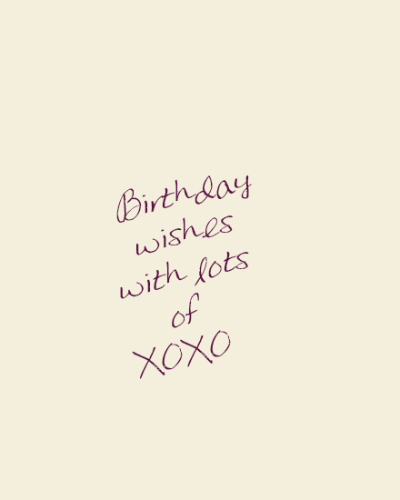 birthday kiss mark xoxo lips 