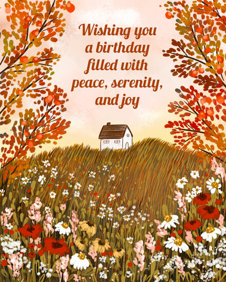 birthday landscape peace to bring comfort gg garden house home peace serenity joy