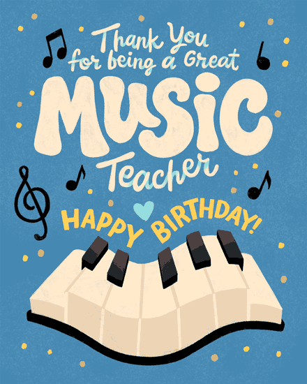 birthday music keys keyboard notes teacher piano  instrument