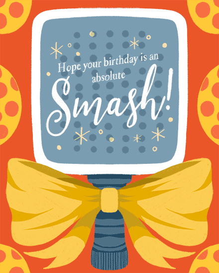 birthday padel smash pickleball 