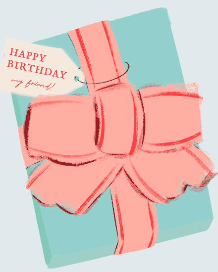 birthday untie bow present
