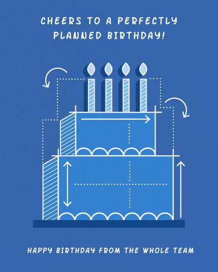 birthday by profession architect cake plans