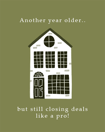 birthday by profession realtor houses