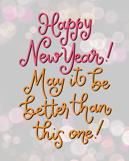 holiday season happy new year card better new year