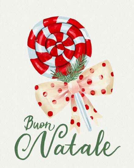 holiday season buon natale peppermint