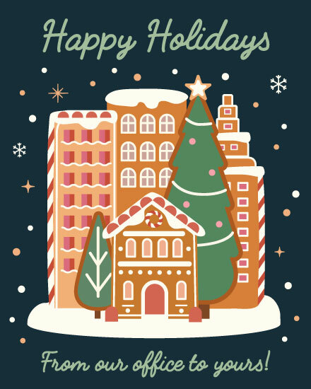 holiday season cookie city office