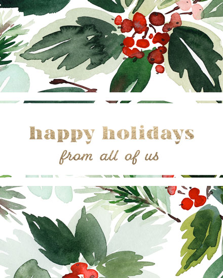 holiday season holiday card from all of us artsy