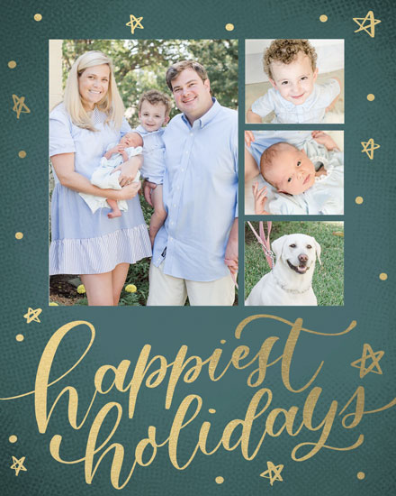 holiday season holiday card photo template happiest holidays picture photo image
