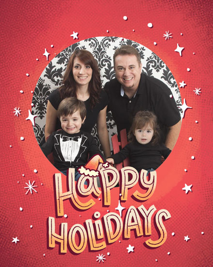 holiday season holiday card photo template happy holidays picture photo image