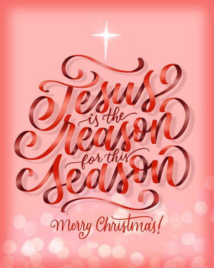 holiday season holiday card jesus is the reason for the season christian